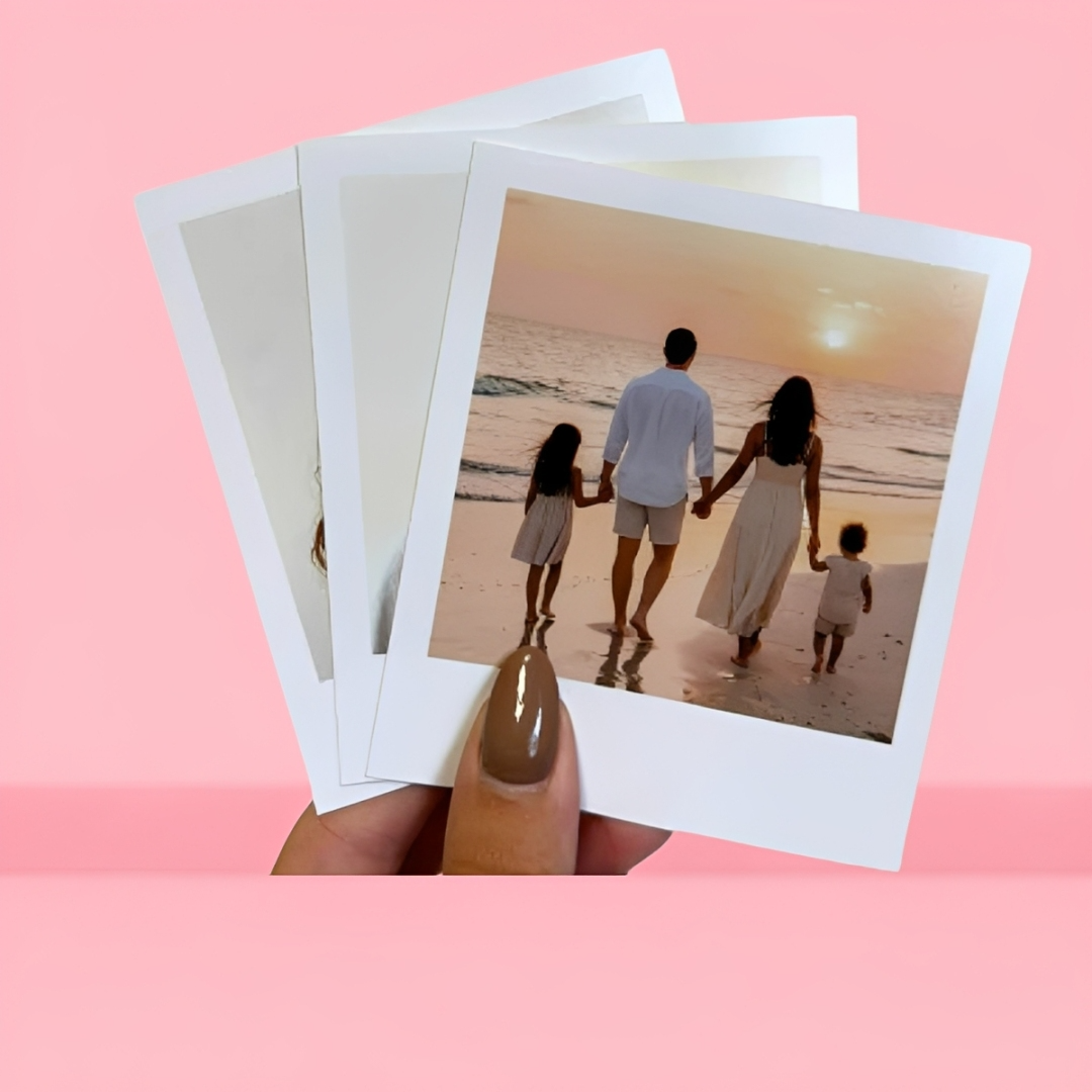 Fotos no estilo Polaroid